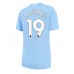 Manchester City Julian Alvarez #19 Voetbalkleding Thuisshirt Dames 2023-24 Korte Mouwen